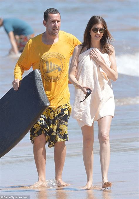 Adam Sandler enjoys Hawaii with daughters and bikini wife